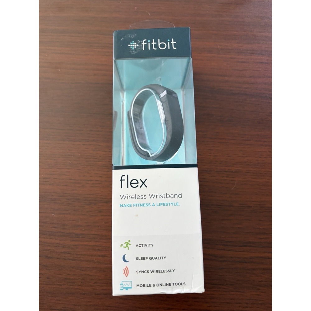 Fitbit Flex Wireless Activity & Sleep Wristband, Black, Open Box, FB401BK